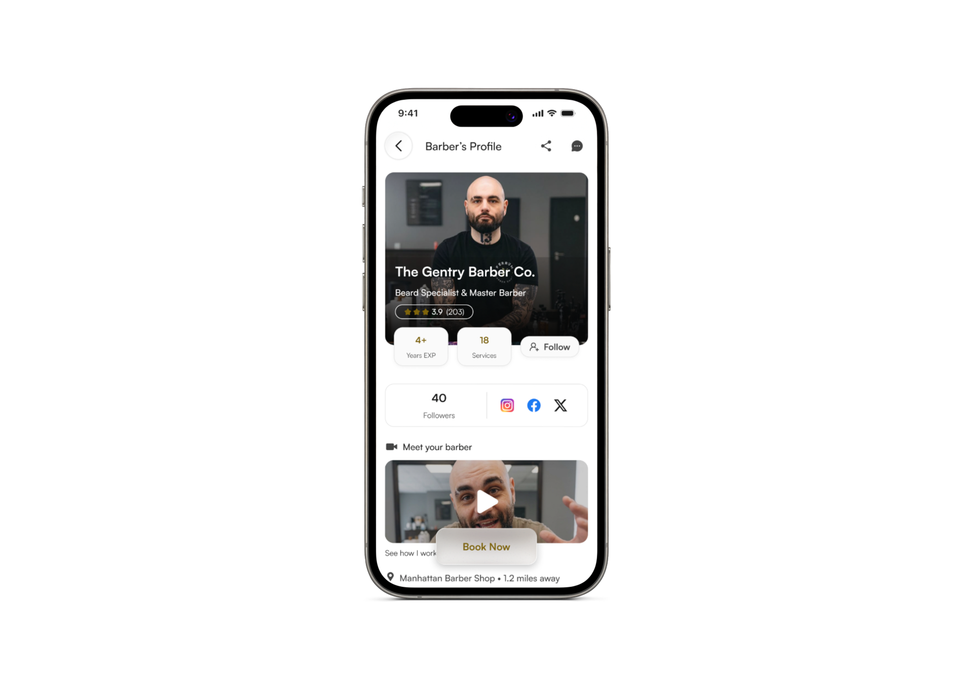 Barber Profile